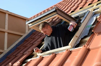 Pose de fenêtres de toit Velux à Friesenheim